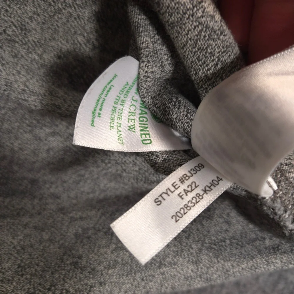 J. Crew crew half